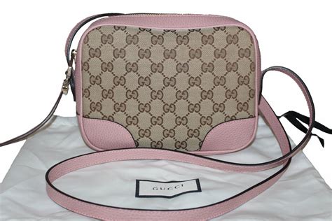 crossbody pink gucci bag|gucci embossed crossbody bag.